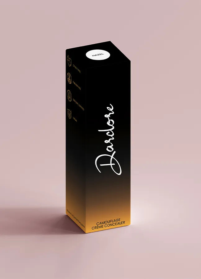Water-resistant Hazel skin concealer