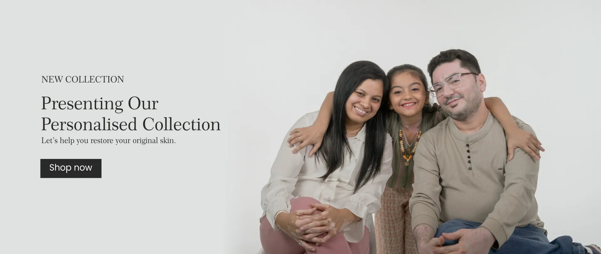 Vitiligo Happy Family